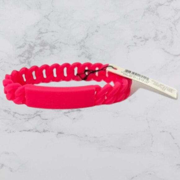 NWT Marc By Marc Jacobs Neon Pink Bracelet - Picture 1 of 3
